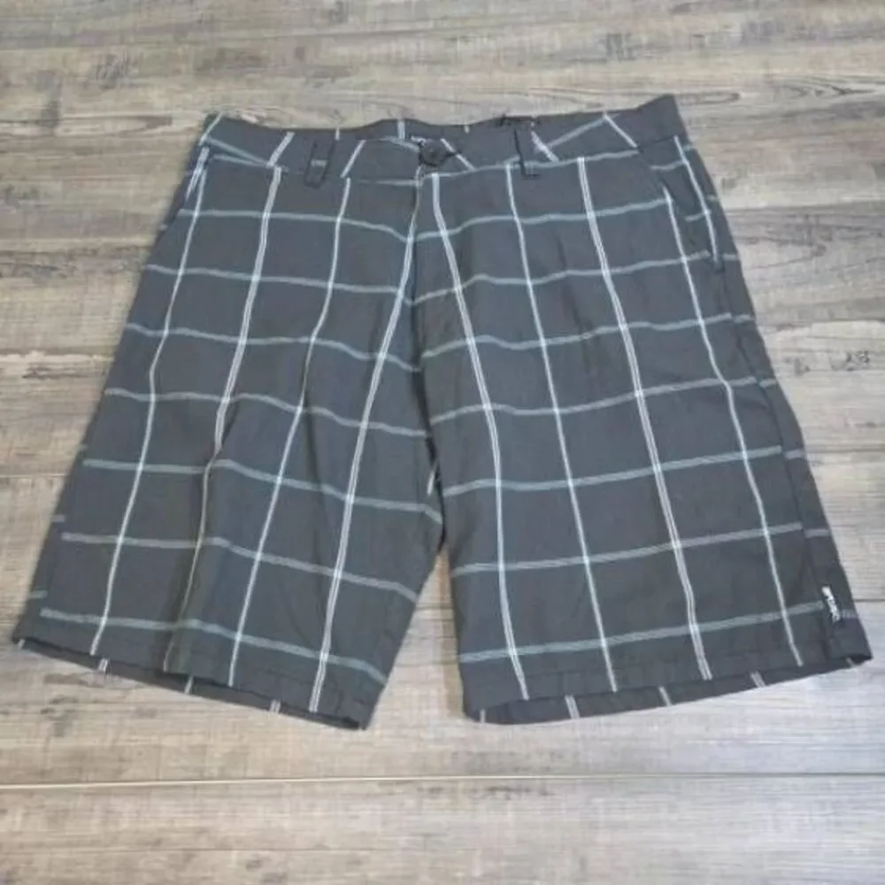 RIPCURL Rip Curl men's shorts casual plaid summer The Cutter Walk Shorts sz 38